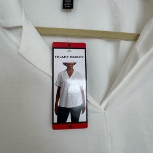 Hilary Radley White Blouse